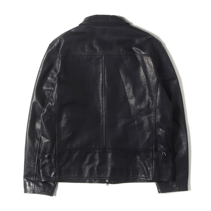 シングル ダブルジップ ホースレザー ジャケット (CARLTON)