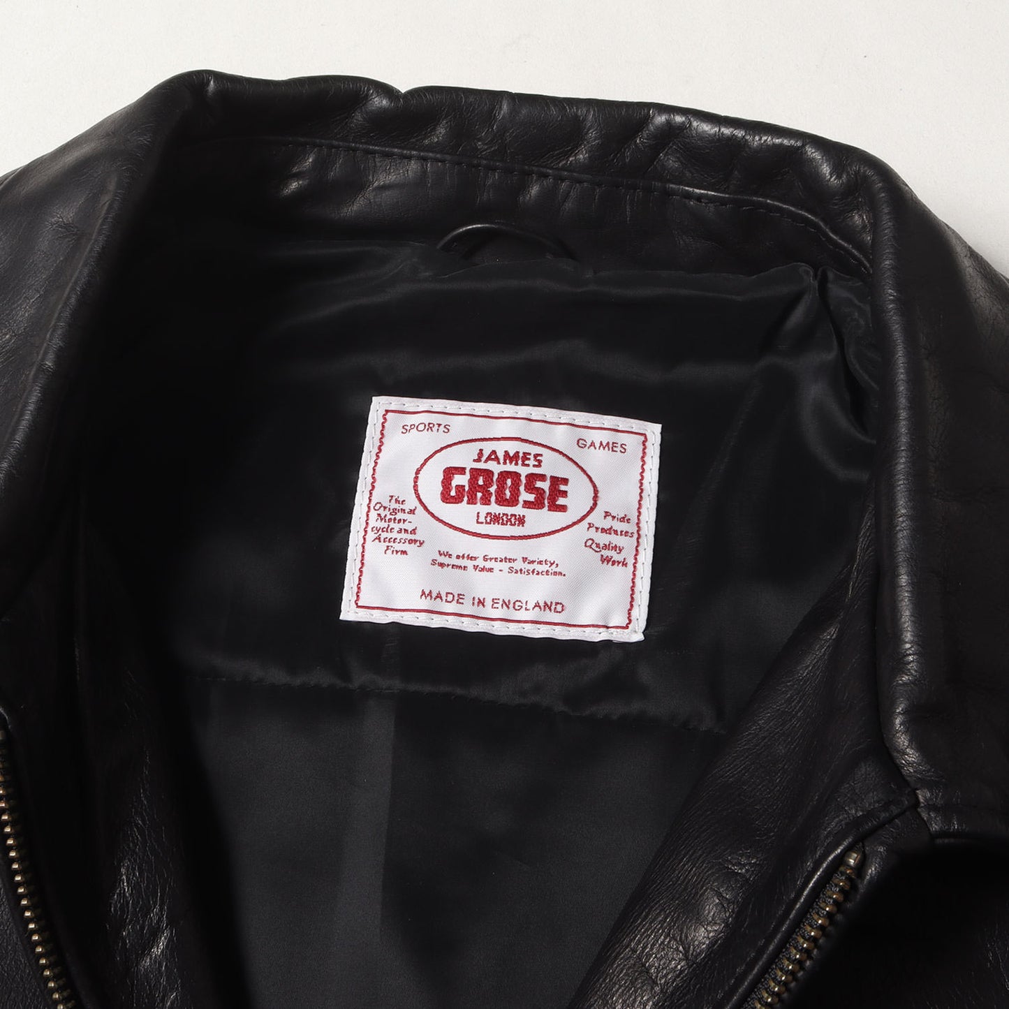 シングル ダブルジップ ホースレザー ジャケット (CARLTON)