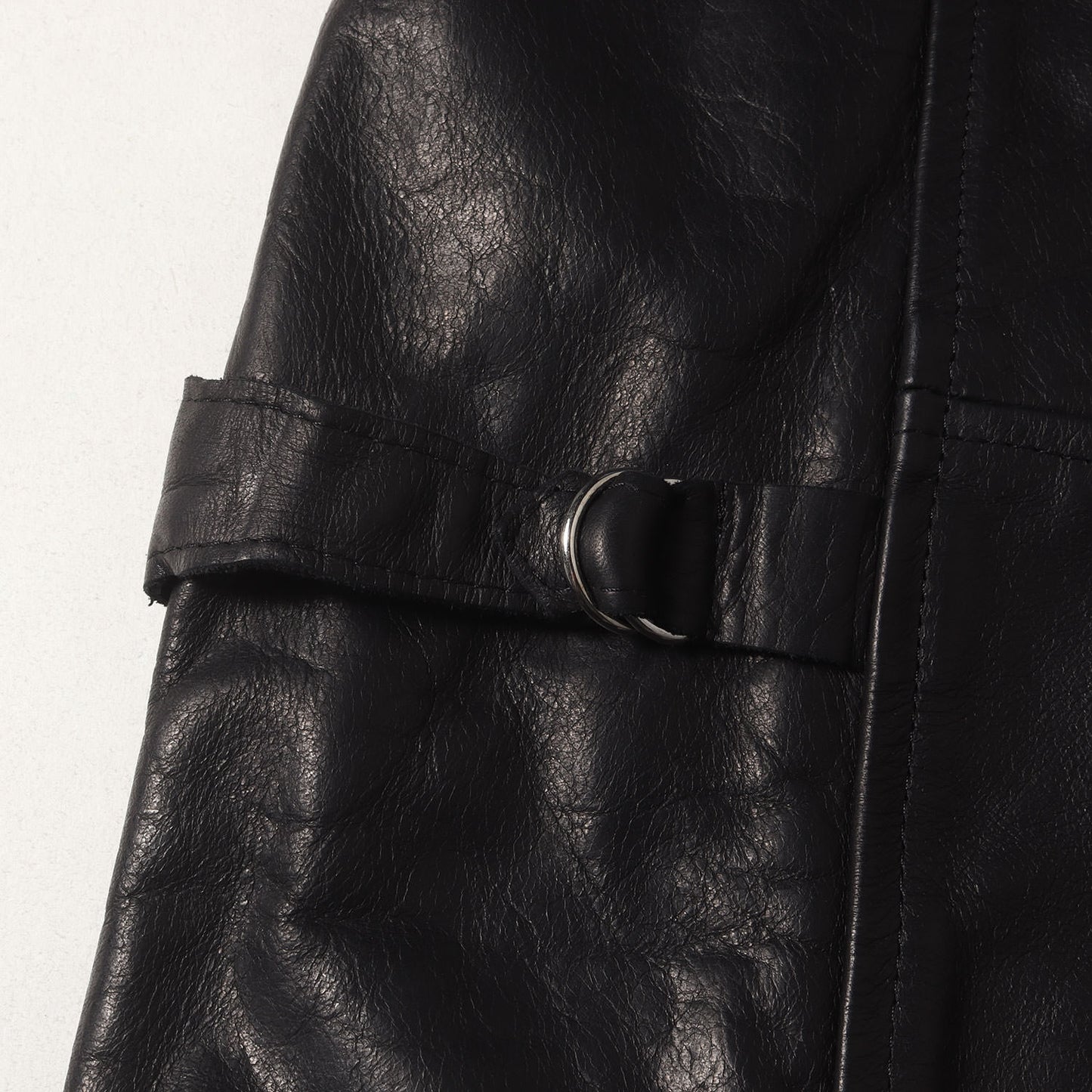 シングル ダブルジップ ホースレザー ジャケット (CARLTON)