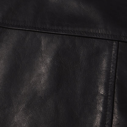 シングル ダブルジップ ホースレザー ジャケット (CARLTON)