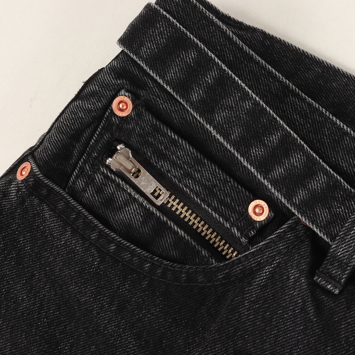 23SS ベルテッド ストレート デニム パンツ (BELTED STRAIGHT DENIM PANTS 23-03020M)