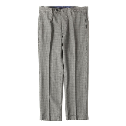 ハウンドトゥース ウール トラウザー スラックス パンツ