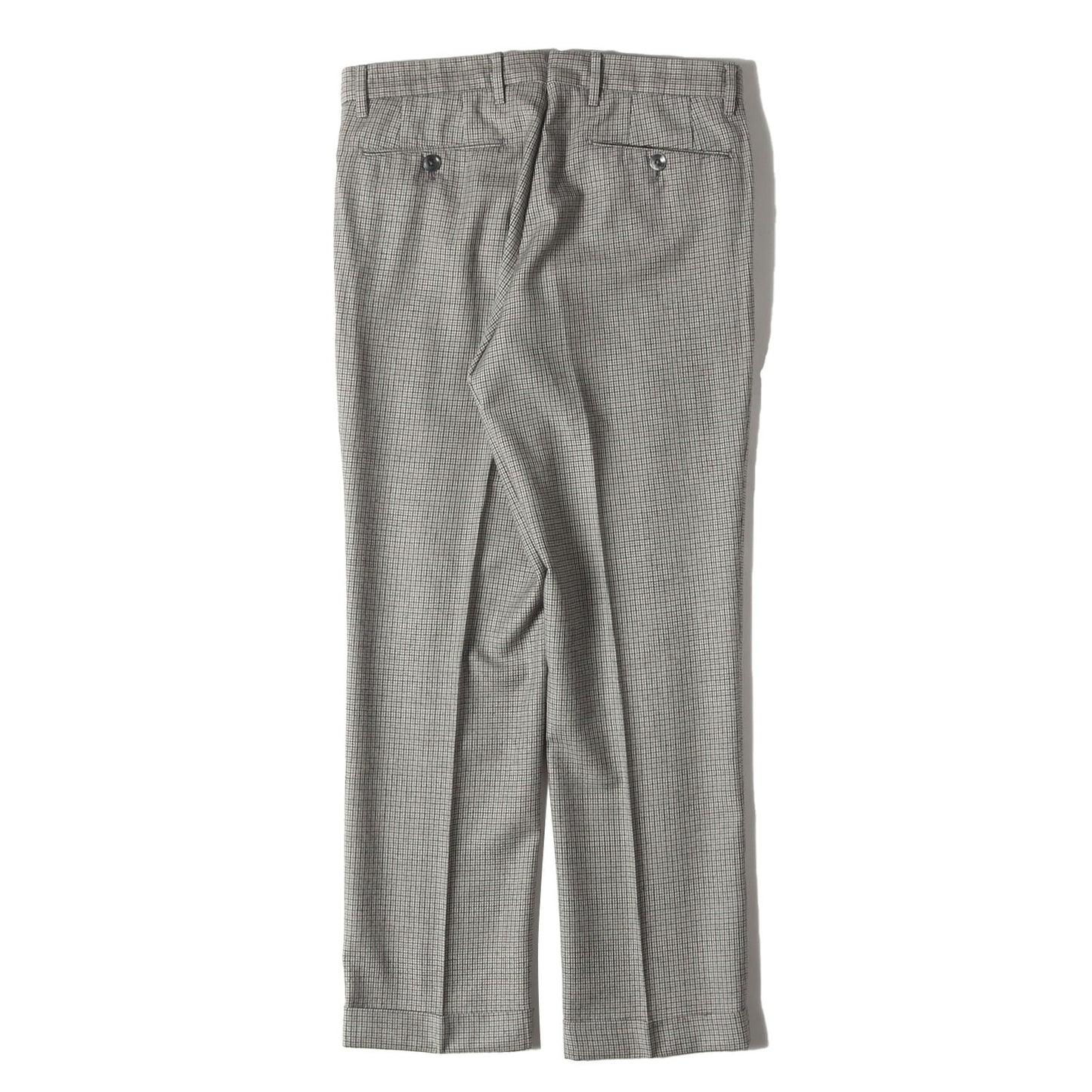 ハウンドトゥース ウール トラウザー スラックス パンツ