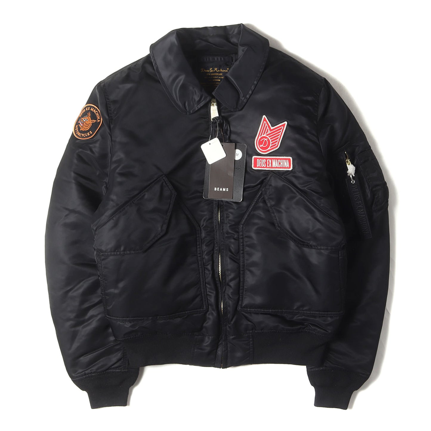 × ALPHA INDUSTRIES 10周年記念 CWU-45P フライト ジャケット (DMA66058) / EX MACHINA