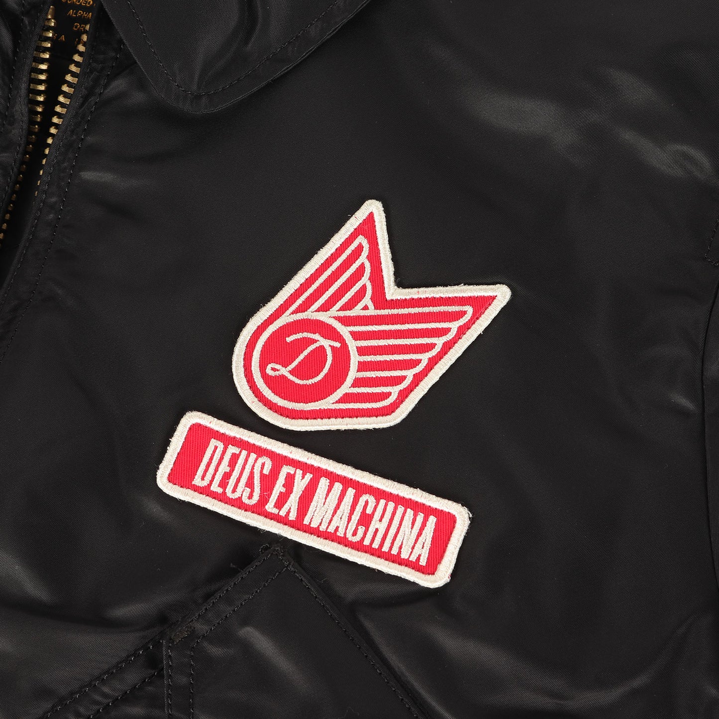 × ALPHA INDUSTRIES 10周年記念 CWU-45P フライト ジャケット (DMA66058) / EX MACHINA