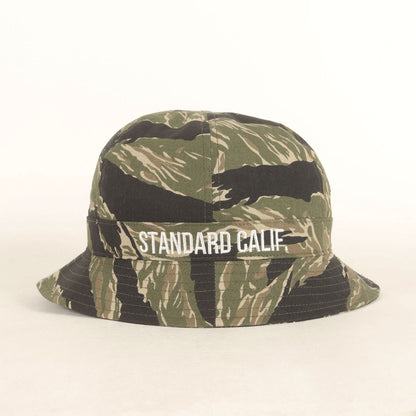 22AW ロゴ 刺繍 タイガーカモ バケットハット (SD Tiger Camo Hat Official Store Limited)