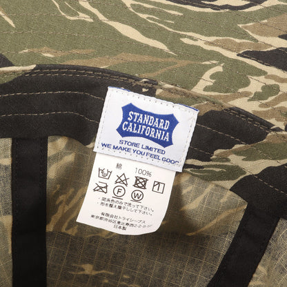 22AW ロゴ 刺繍 タイガーカモ バケットハット (SD Tiger Camo Hat Official Store Limited)