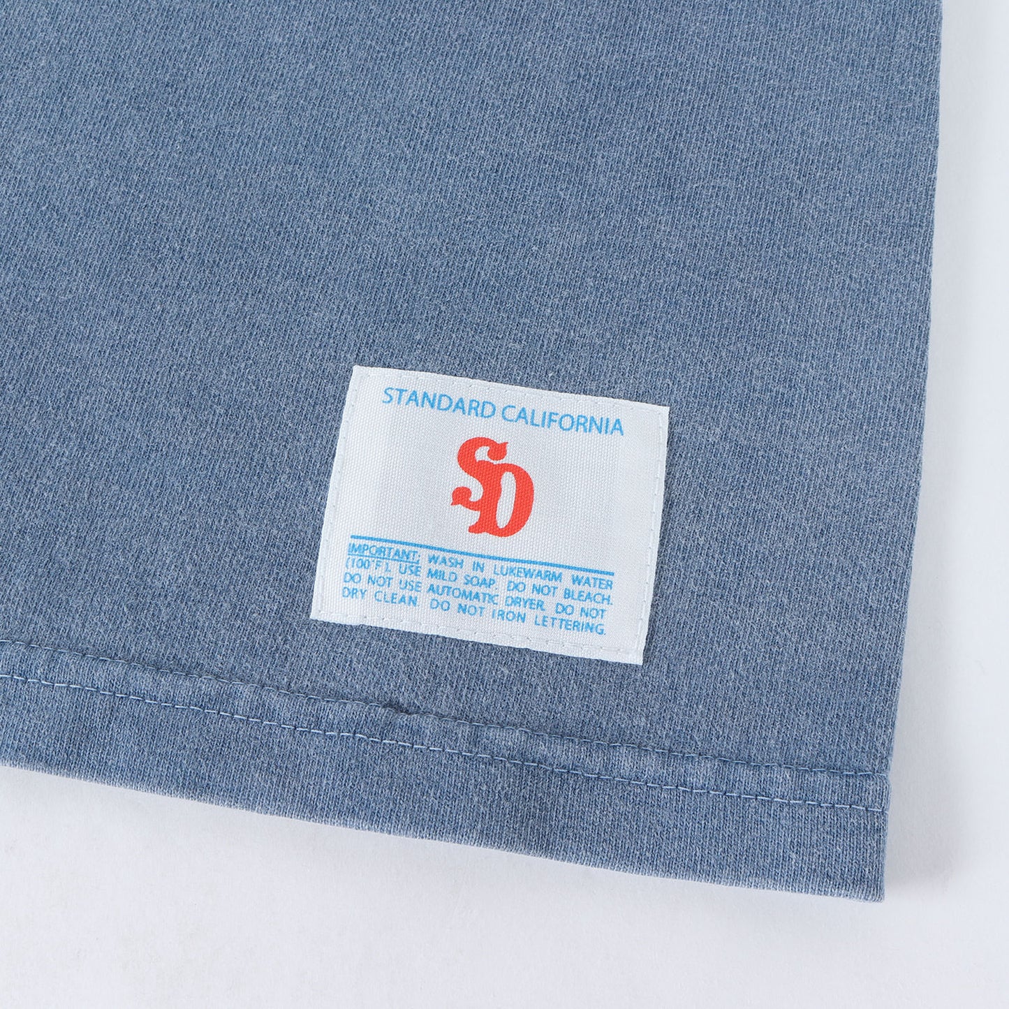 22AW ピグメント ウォッシュ加工 ロゴ ヘビーウェイト フットボール カットソー (SD Heavyweight Football Logo T)