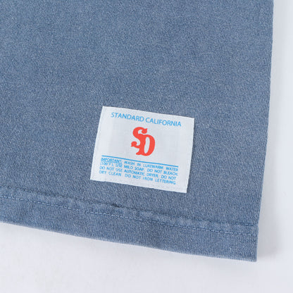 22AW ピグメント ウォッシュ加工 ロゴ ヘビーウェイト フットボール カットソー (SD Heavyweight Football Logo T)