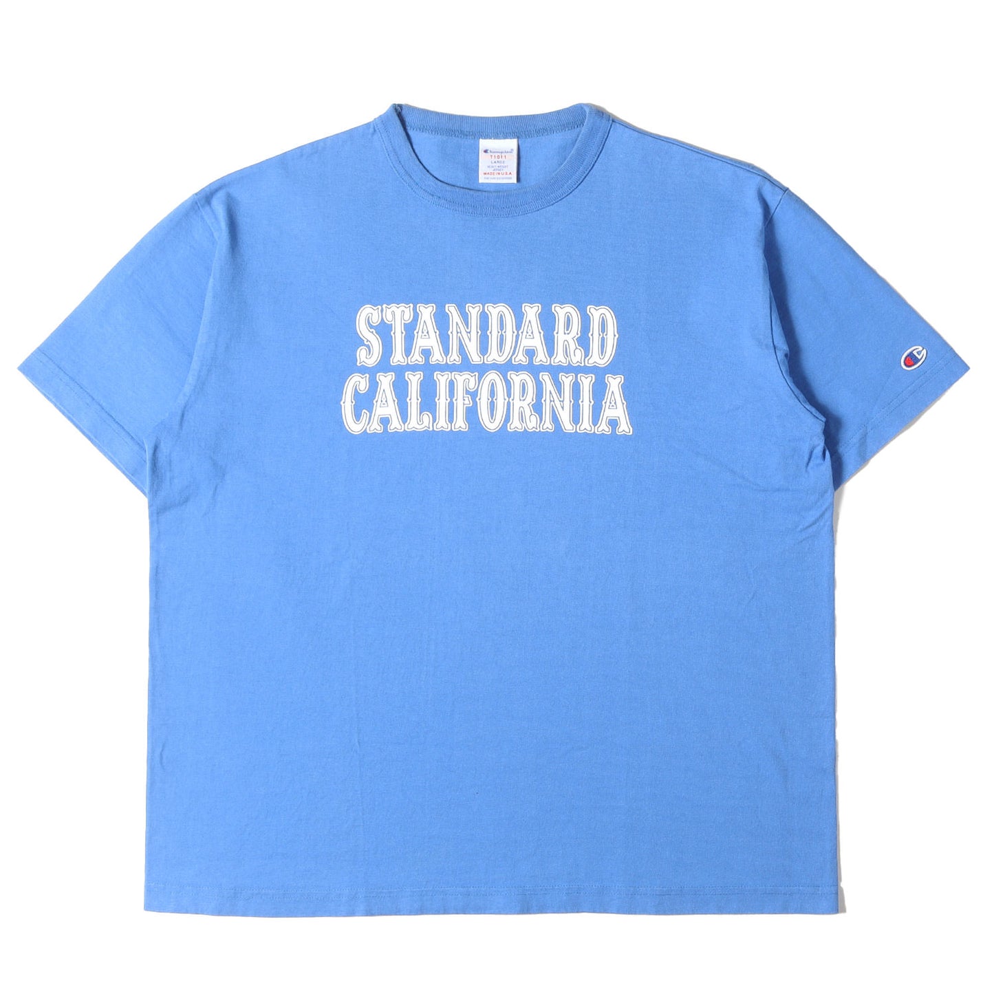 × Champion ヘビーウェイト グラフィック ロゴ Tシャツ (Champion × SD T1011) / MADE IN USA