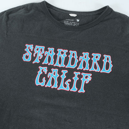 21SS × GO HEMP ロゴ フットボール カットソー (GO HEMP × SD Dead Logo Football T)