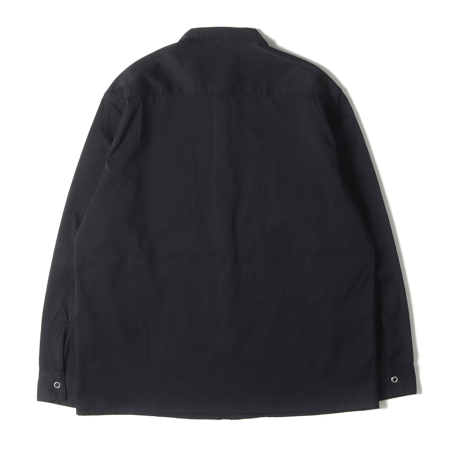24SS ロゴパッチ 刺繍 ストレッチ ナイロン ワーク シャツ (SD Logo Patch Easy Work Shirt LS)