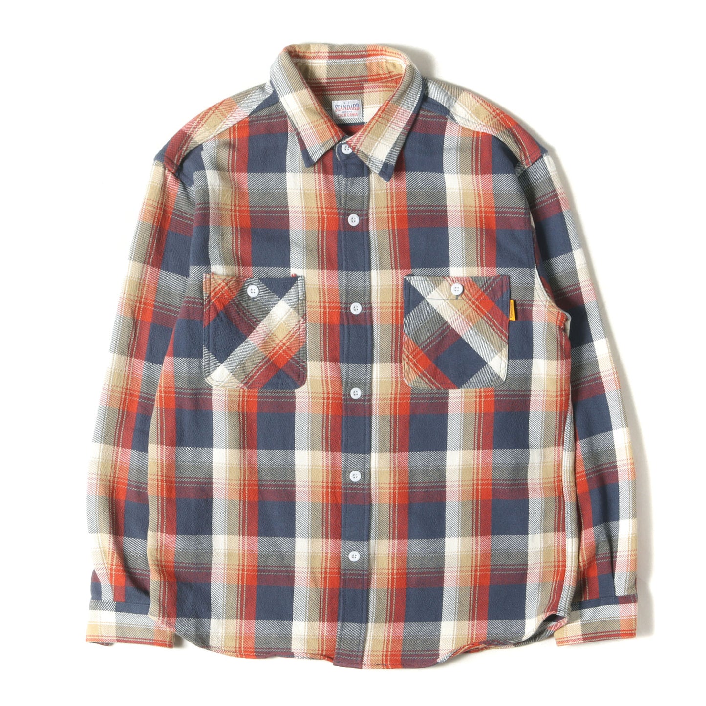23AW チェック ヘビーフランネル シャツ (SD HEAVY FLANNEL CHECK SHIRT)