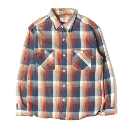 23AW チェック ヘビーフランネル シャツ (SD HEAVY FLANNEL CHECK SHIRT)