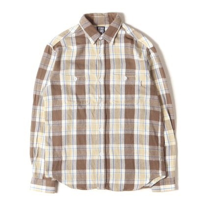 チェック フランネル シャツ (SD Flannel Check Shirt)