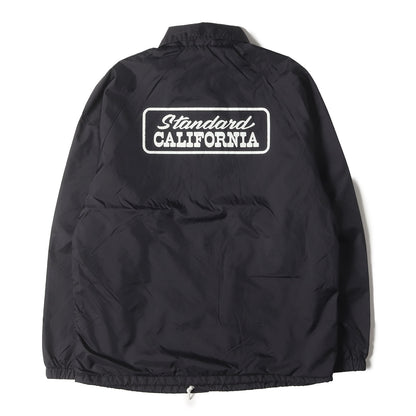 ワッペンロゴ ナイロン コーチジャケット / MADE IN JAPAN