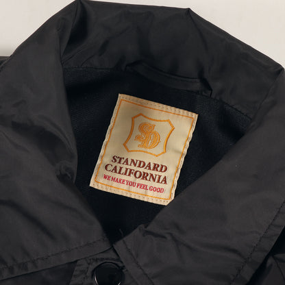 ワッペンロゴ ナイロン コーチジャケット / MADE IN JAPAN