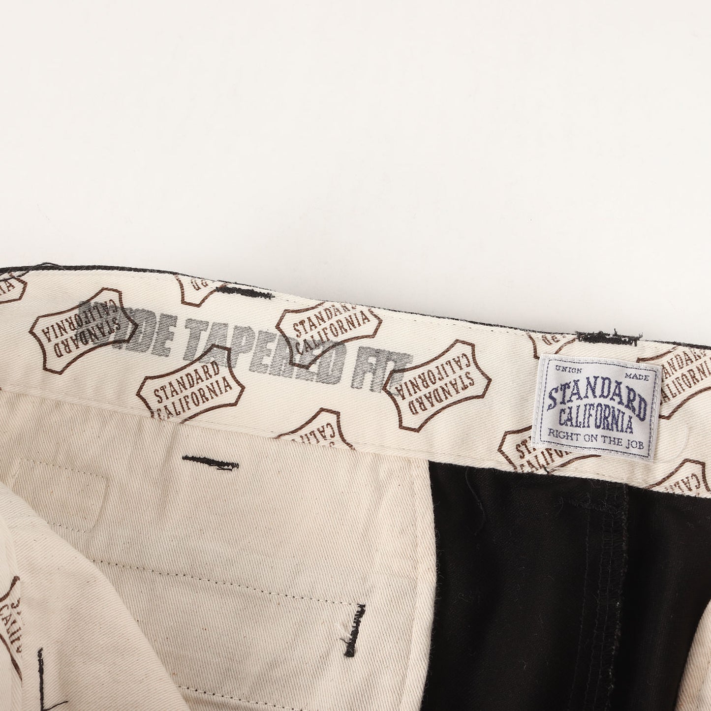 ワイドテーパード ワークチノ トラウザー パンツ / WIDE TAPERED FIT