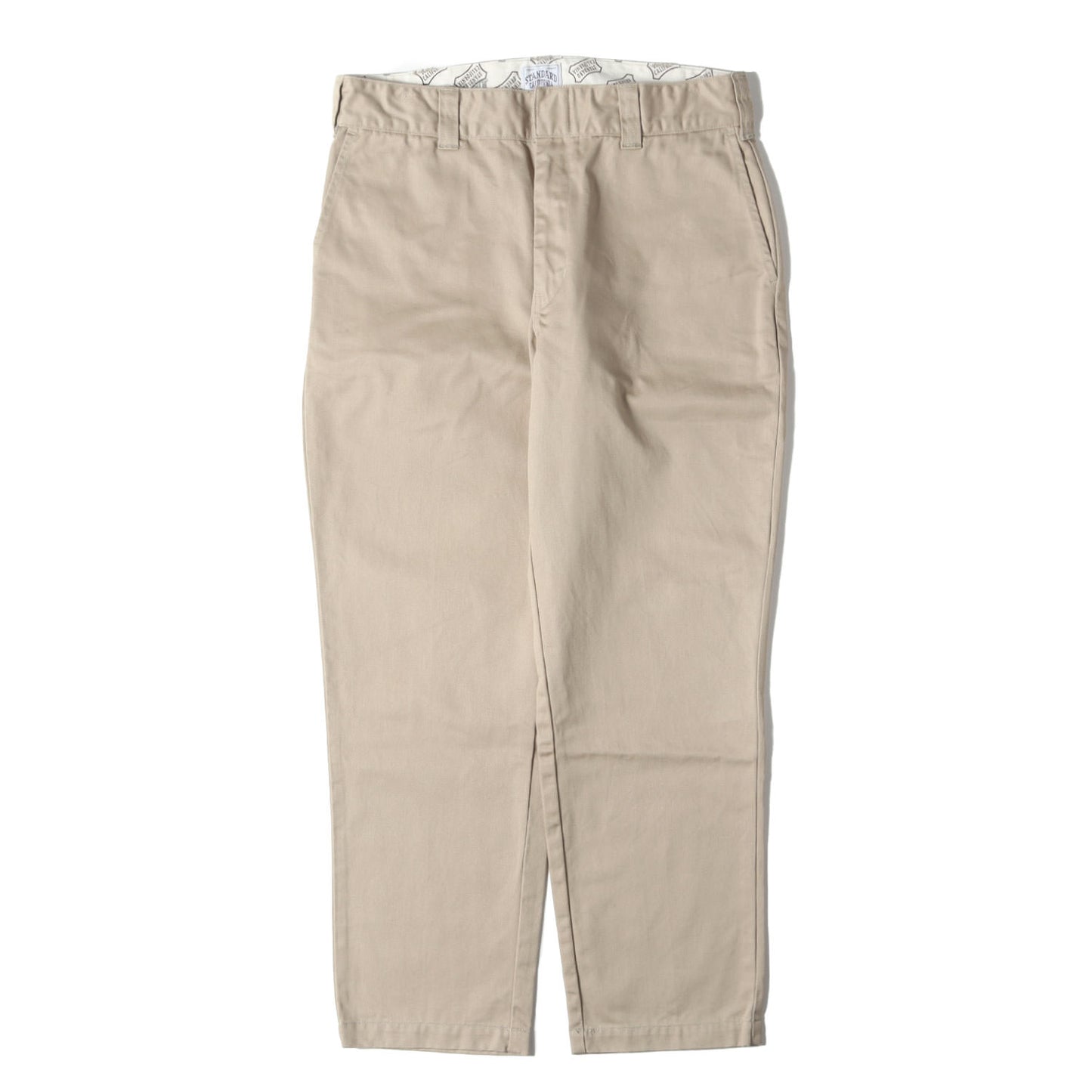 ワイドテーパード ワークチノ トラウザー パンツ / WIDE TAPERED FIT