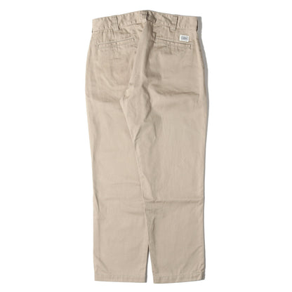 ワイドテーパード ワークチノ トラウザー パンツ / WIDE TAPERED FIT