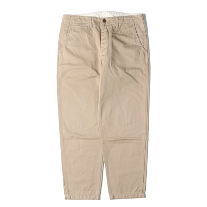 ワイドテーパード ツイル チノ パンツ (SD 41KHAKI PANTS)