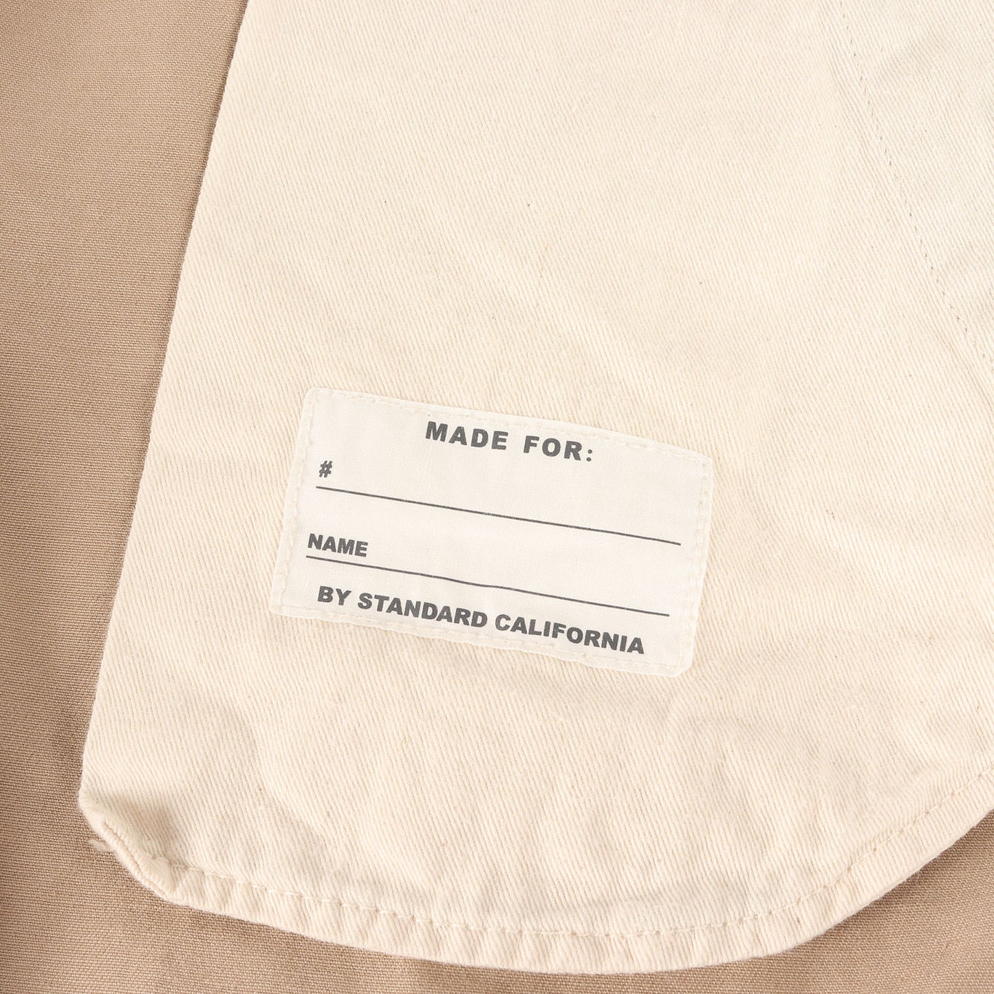 ワイドテーパード ツイル チノ パンツ (SD 41KHAKI PANTS)