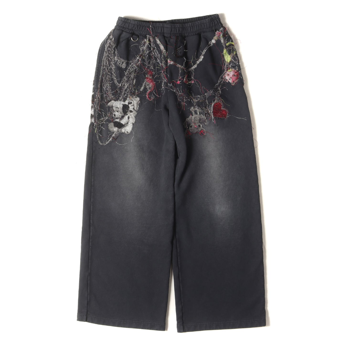 25AW チェーン 刺繍 ワイドバギー スウェット パンツ (EMBROIDERED CHAIN SWEATPANTS 25AW43PT328)