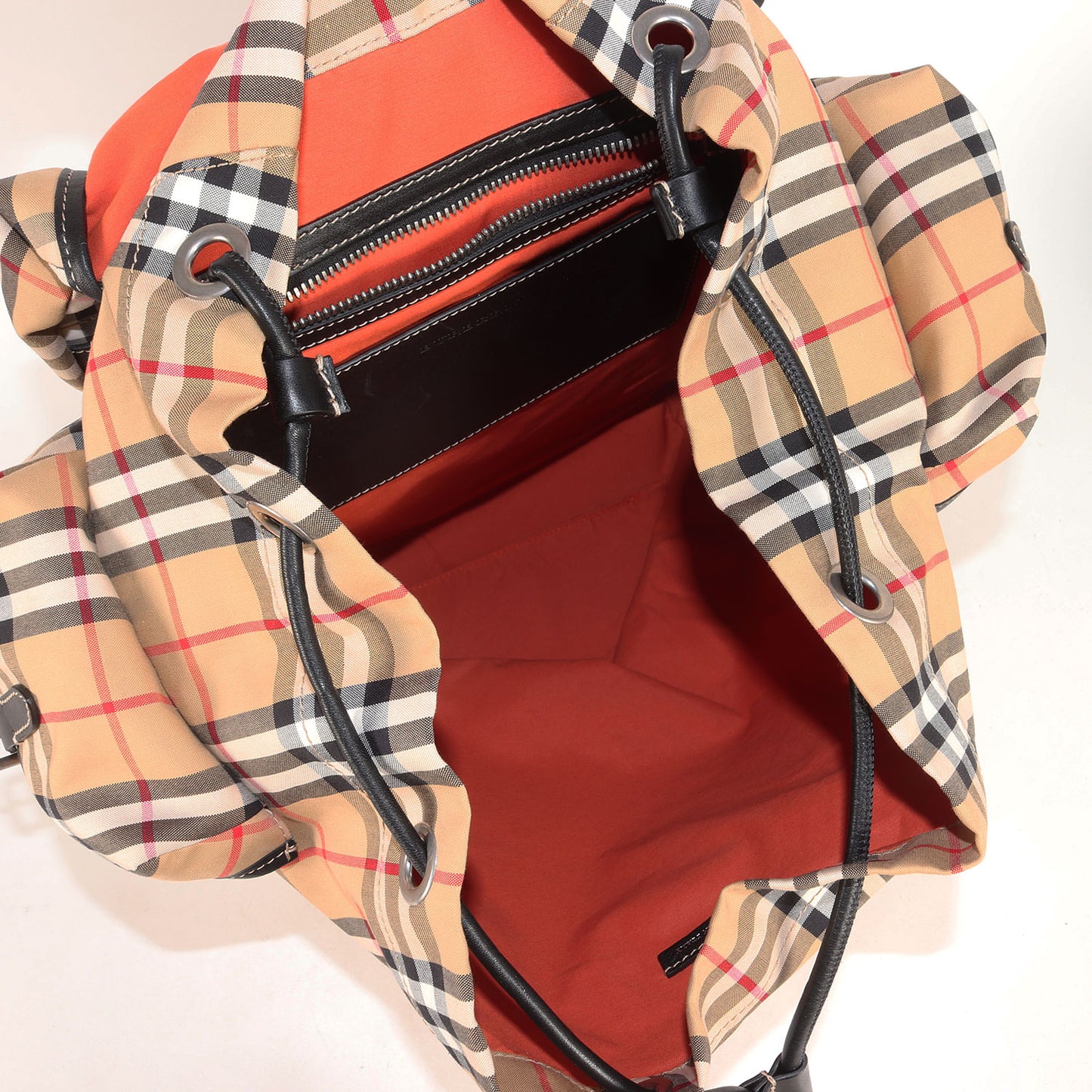 ヴィンテージ ノバチェック ナイロン フラップ リュック (RANGER RUCKSACK 4077522)