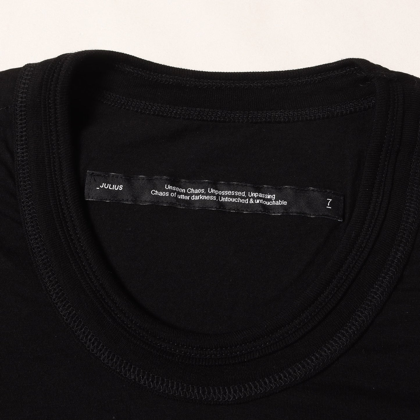 25AW ラウンドヘム Tシャツ (Round Hem T-Shirt)