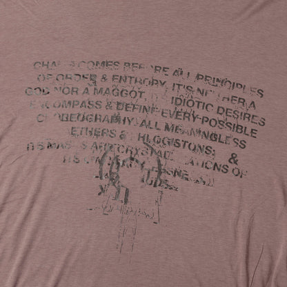 25AW グラフィック オーバーサイズ Tシャツ (The Order Of Chaos Over T-Shirt)