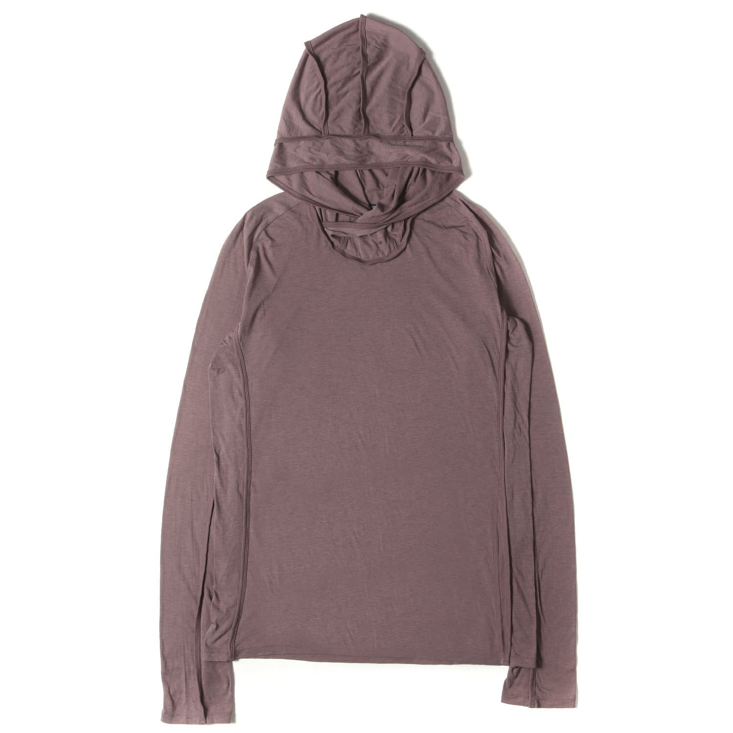 25AW キュプラ ジャージー パーカー (Cowl Hooded Top 917CUM10)