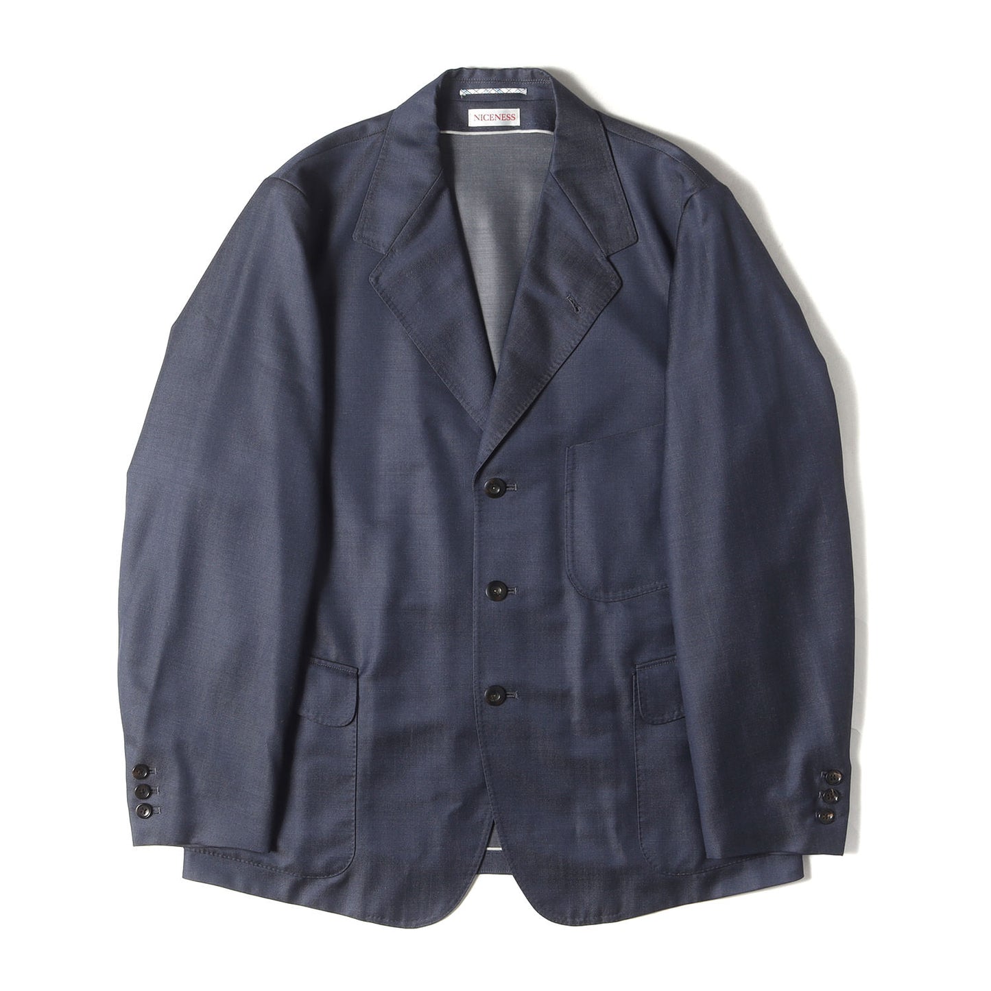 24SS モヘヤ シャンブレー 3B ブレザー (BOYCE NN-0601O13)