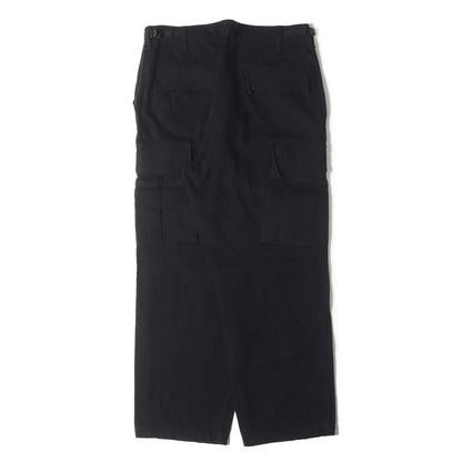23SS ブラックデニム B.D.U パンツ