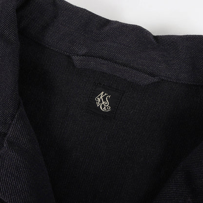 オープンカラー ウールモヘア シャツ (Open Collar Shirt)