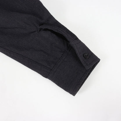 オープンカラー ウールモヘア シャツ (Open Collar Shirt)