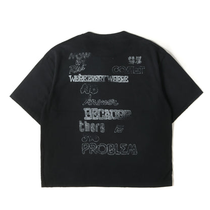 23AW ディストレスト加工 レタリング Tシャツ (DISTRESSED T-SHIRT)
