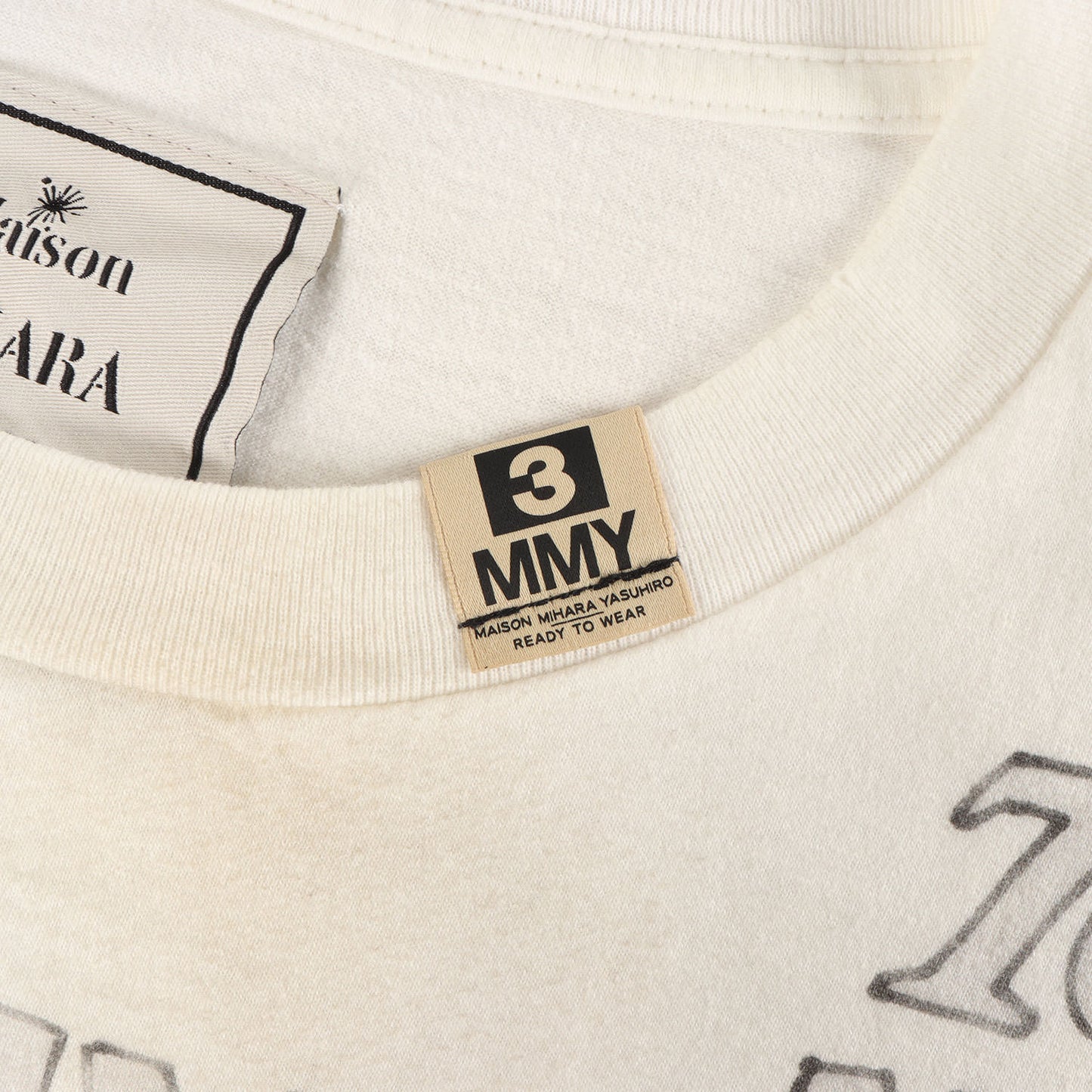 23AW ディストレスト加工 レタリング Tシャツ (DISTRESSED T-SHIRT)