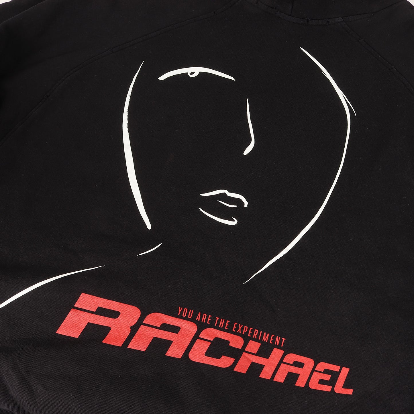 ダメージ加工 グラフィック スウェット パーカー (OVERSIZED PRINTED HOODIE LIFE ON MARS)