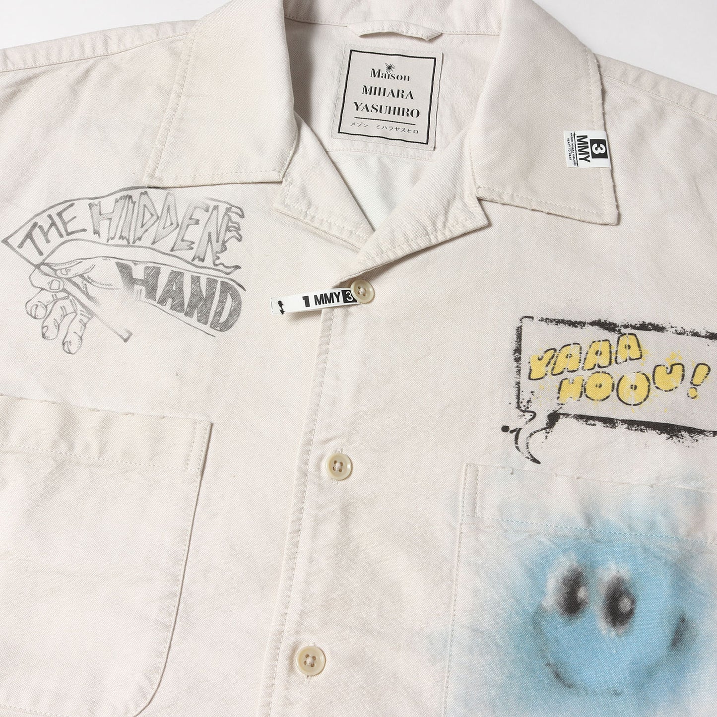 23AW ディストレスト ペイント シャツ (Distressed Shirt J11SH073)