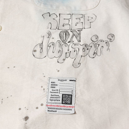 23AW ディストレスト ペイント シャツ (Distressed Shirt J11SH073)