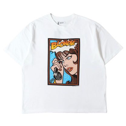 25SS グラフィック バンド Tシャツ (Blondie × MINEDENIM Crewneck T-SH)