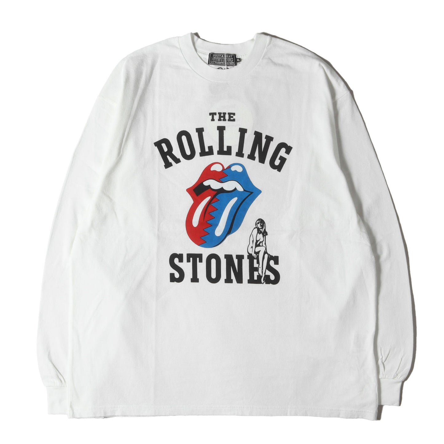 24AW × THE ROLLING STONES/HYSTERIC&STEEL WHEELS Tシャツ (02243CL13)