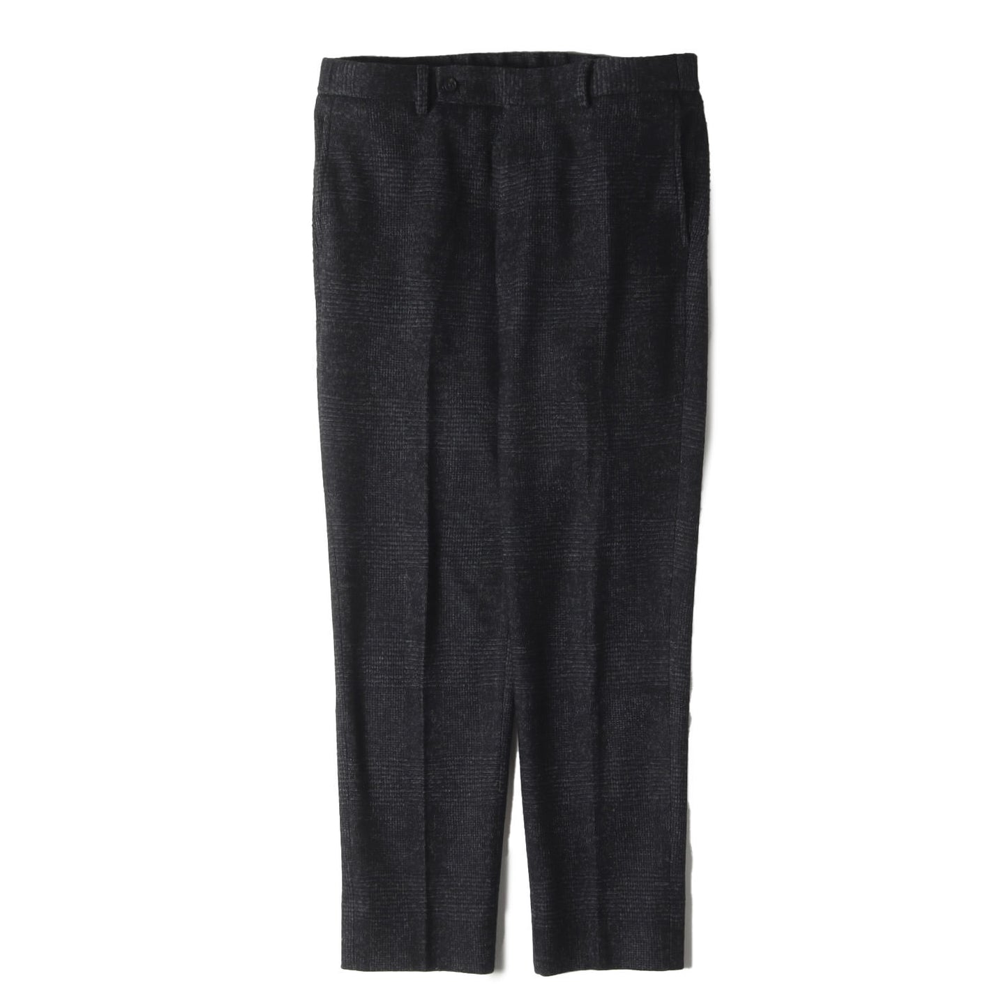 24AW ウールコットンダブルジャガード シャーリングパンツ (61-04-45-04701) / MADE IN JAPAN