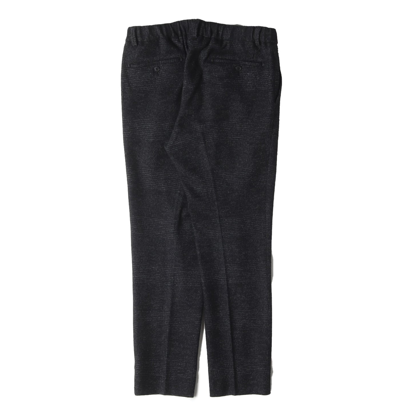24AW ウールコットンダブルジャガード シャーリングパンツ (61-04-45-04701) / MADE IN JAPAN