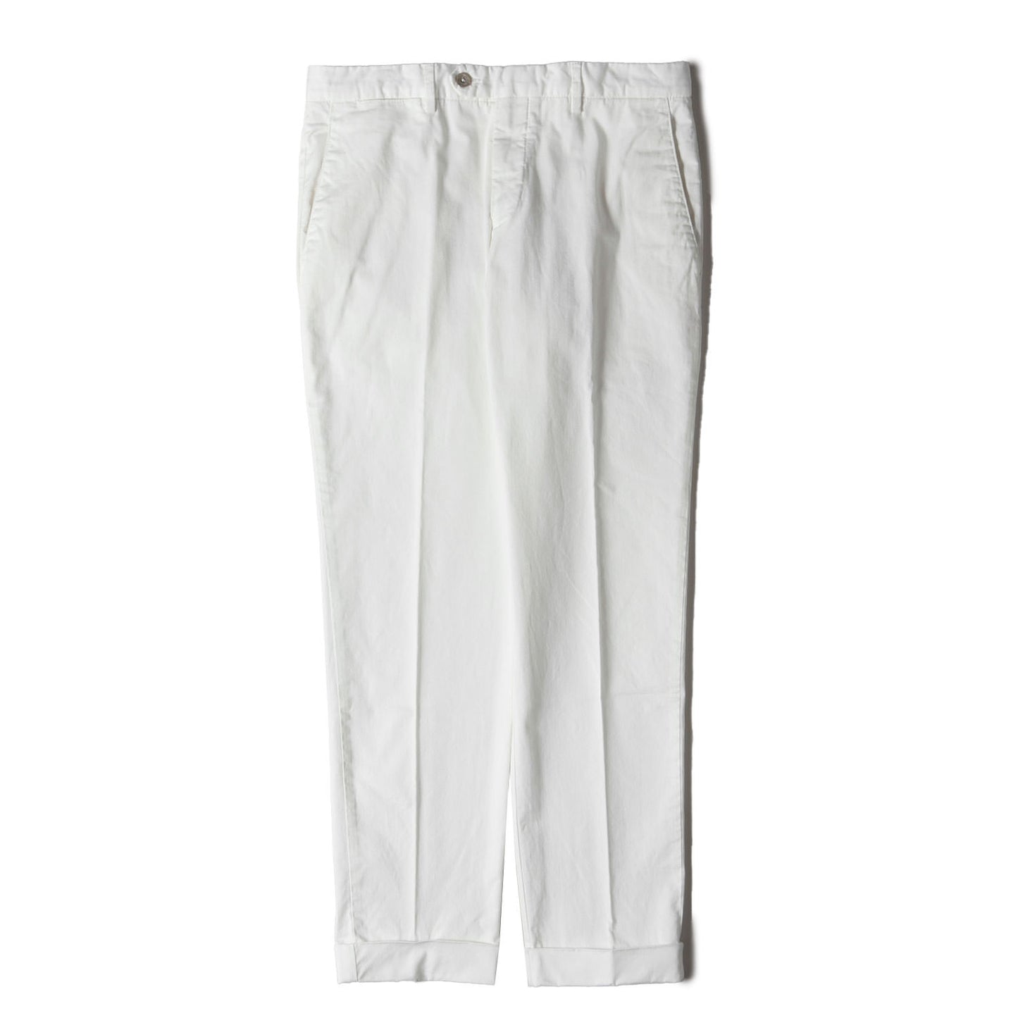 × BEMAS F ストレッチ コットン スラックス (21-23-0522-081)