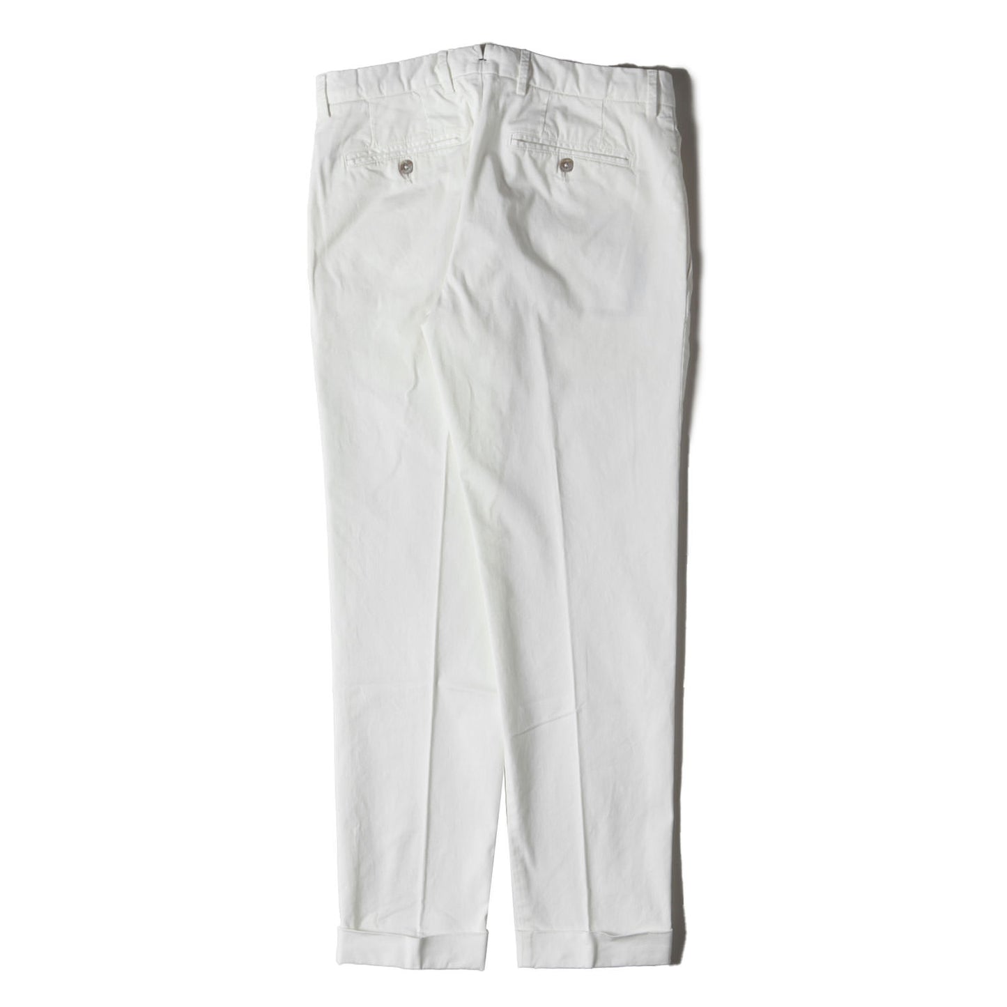 × BEMAS F ストレッチ コットン スラックス (21-23-0522-081)