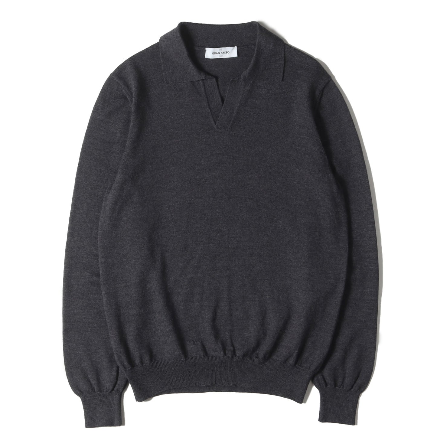 23AW 12ゲージ メリノウール スキッパーニット セーター (57189 14213)