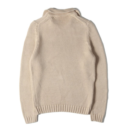 スキッパー コットン ニット セーター (811932 ZY377) / MADE IN ITALY