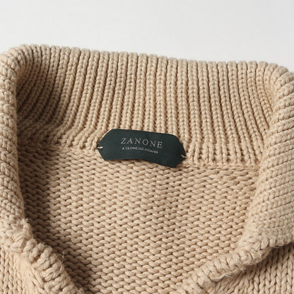 スキッパー コットン ニット セーター (811932 ZY377) / MADE IN ITALY