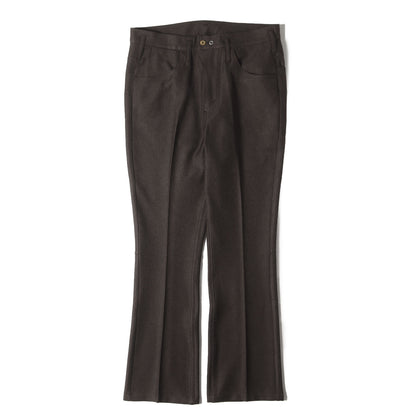 25AW ブーツカット ポリツイル 5ポケット パンツ (RESEARCHED 5P PANTS POLY MIX TWILL SW-P0504)